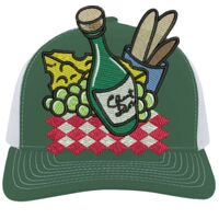 Contrast Stitch Trucker Snapback Thumbnail