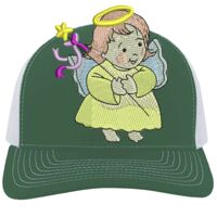 Contrast Stitch Trucker Snapback Thumbnail