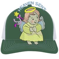 Contrast Stitch Trucker Snapback Thumbnail