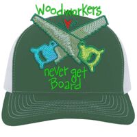 Contrast Stitch Trucker Snapback Thumbnail