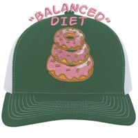 Contrast Stitch Trucker Snapback Thumbnail