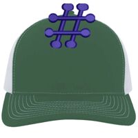 Contrast Stitch Trucker Snapback Thumbnail