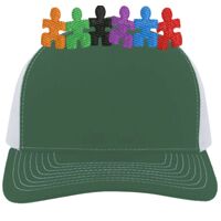 Contrast Stitch Trucker Snapback Thumbnail