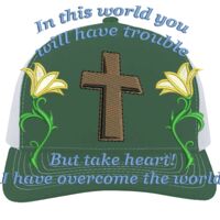 Contrast Stitch Trucker Snapback Thumbnail