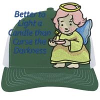 Contrast Stitch Trucker Snapback Thumbnail