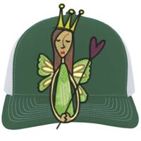 Contrast Stitch Trucker Snapback Thumbnail