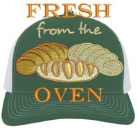 Contrast Stitch Trucker Snapback Thumbnail