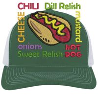 Contrast Stitch Trucker Snapback Thumbnail