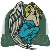 Contrast Stitch Trucker Snapback Thumbnail