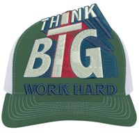 Contrast Stitch Trucker Snapback Thumbnail