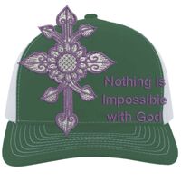 Contrast Stitch Trucker Snapback Thumbnail