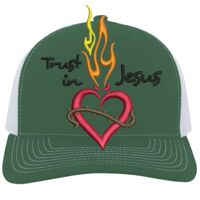 Contrast Stitch Trucker Snapback Thumbnail