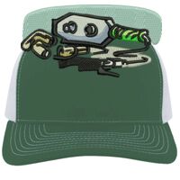 Contrast Stitch Trucker Snapback Thumbnail
