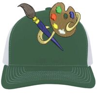 Contrast Stitch Trucker Snapback Thumbnail