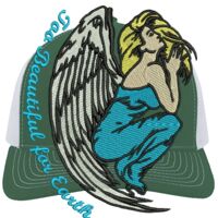 Contrast Stitch Trucker Snapback Thumbnail