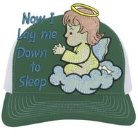 Contrast Stitch Trucker Snapback Thumbnail