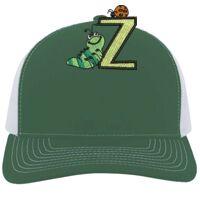 Contrast Stitch Trucker Snapback Thumbnail