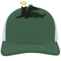 Contrast Stitch Trucker Snapback Thumbnail