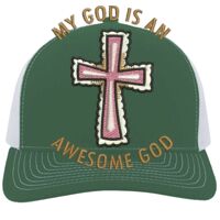 Contrast Stitch Trucker Snapback Thumbnail