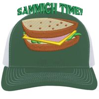 Contrast Stitch Trucker Snapback Thumbnail