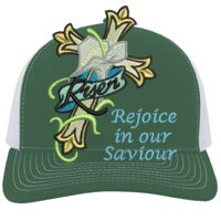 Contrast Stitch Trucker Snapback Thumbnail