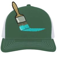 Contrast Stitch Trucker Snapback Thumbnail