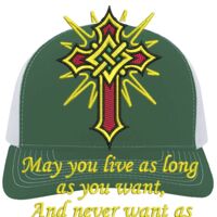 Contrast Stitch Trucker Snapback Thumbnail