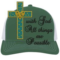 Contrast Stitch Trucker Snapback Thumbnail