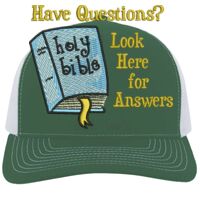 Contrast Stitch Trucker Snapback Thumbnail