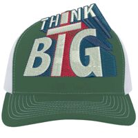 Contrast Stitch Trucker Snapback Thumbnail