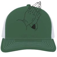 Contrast Stitch Trucker Snapback Thumbnail
