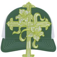 Contrast Stitch Trucker Snapback Thumbnail