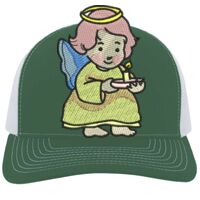 Contrast Stitch Trucker Snapback Thumbnail