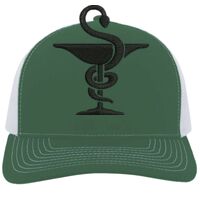 Contrast Stitch Trucker Snapback Thumbnail