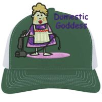 Contrast Stitch Trucker Snapback Thumbnail