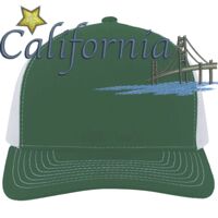 Contrast Stitch Trucker Snapback Thumbnail