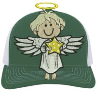 Contrast Stitch Trucker Snapback Thumbnail