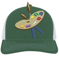 Contrast Stitch Trucker Snapback Thumbnail