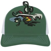 Contrast Stitch Trucker Snapback Thumbnail