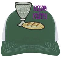 Contrast Stitch Trucker Snapback Thumbnail