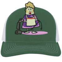 Contrast Stitch Trucker Snapback Thumbnail