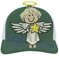 Contrast Stitch Trucker Snapback Thumbnail