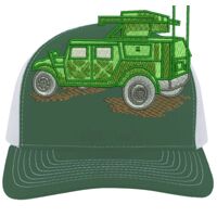 Contrast Stitch Trucker Snapback Thumbnail