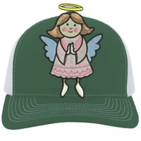 Contrast Stitch Trucker Snapback Thumbnail