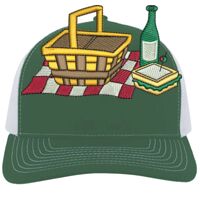 Contrast Stitch Trucker Snapback Thumbnail