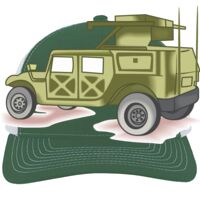 Contrast Stitch Trucker Snapback Thumbnail