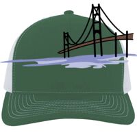 Contrast Stitch Trucker Snapback Thumbnail