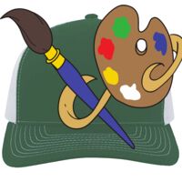 Contrast Stitch Trucker Snapback Thumbnail