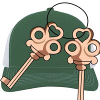 Contrast Stitch Trucker Snapback Thumbnail