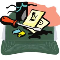 Contrast Stitch Trucker Snapback Thumbnail